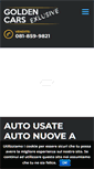 Mobile Screenshot of goldencars.it